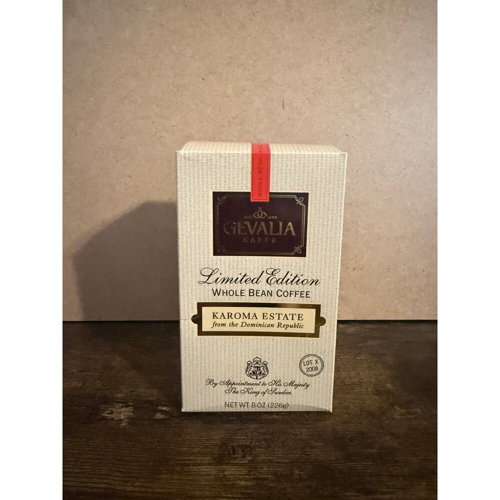 Gevalia Karoma Estate Limited Edition Whole Bean Coffee 8 oz